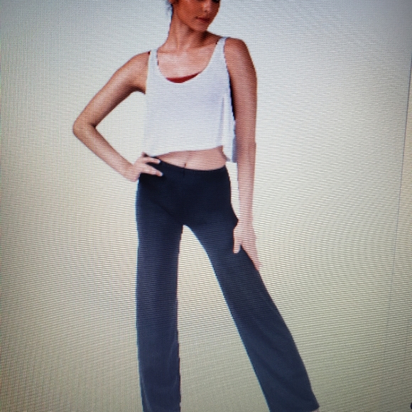 Discount Dance Adult Nylon Boot Cut Pants - Picture 2 of 3